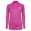 Thumbnail image for  Syntrel Womens Raspberry Interlock 1/4 Zip