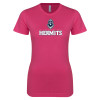 Thumbnail image for  Next Level Womens Fuchsia Boyfriend Tee