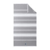 Thumbnail image for  100% Cotton Grey/White Beach Throw