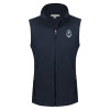 Thumbnail image for  Womens Navy Fleece Full Zip Vest