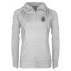 Thumbnail image for  Womens White Sport Wick Stretch Full Zip Jacket