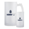 Thumbnail image for  Full Color Decorative Frosted Glass Mug 16oz
