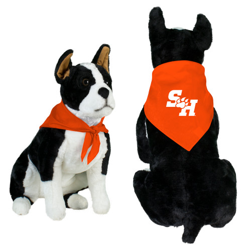  Orange Pet Bandana - Primary Athletics Mark