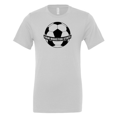  Bella + Canvas White Jersey Cotton T Shirt - SHSU Soccer