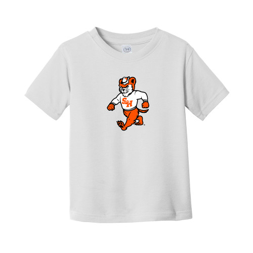  Toddler White T Shirt - Bearkat Full Body