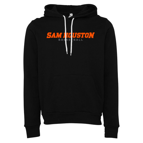  Bella + Canvas Black Fleece Hood - Sam Houston Basketball