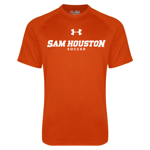  Under Armour Orange Tech Tee - Sam Houston Soccer