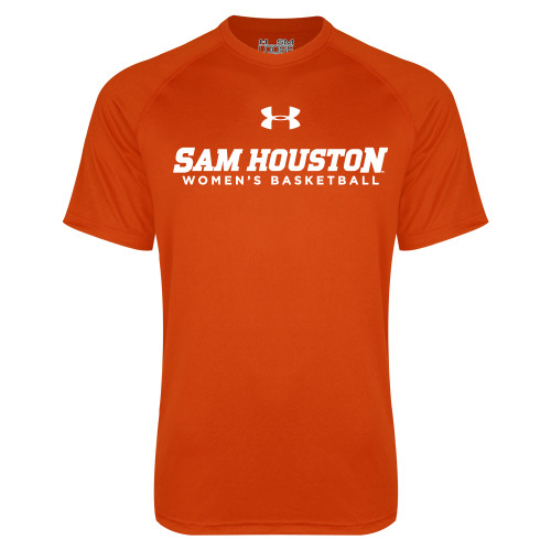  Under Armour Orange Tech Tee - Sam Houston Womens Basketball