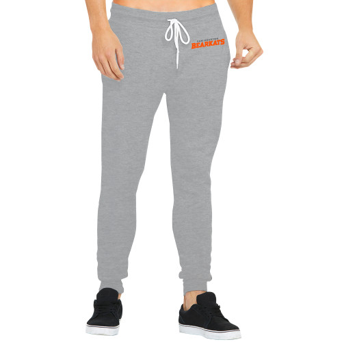  Bella Canvas Athletic Heather Joggers - Wordmark