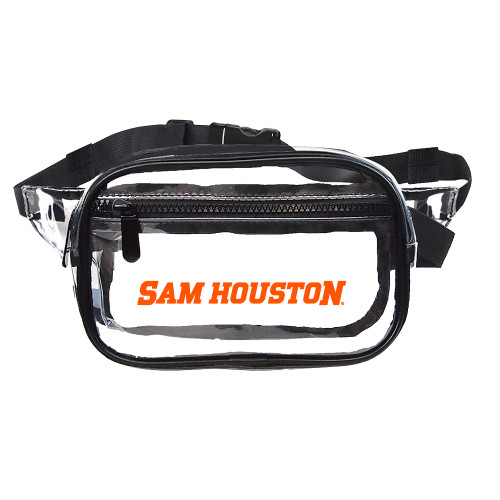  Clear Fanny Pack - Sam Houston Wordmark