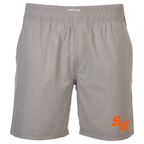  Boxercraft Light Grey Riptide Hybrid Short - Primary Athletics Mark EMB