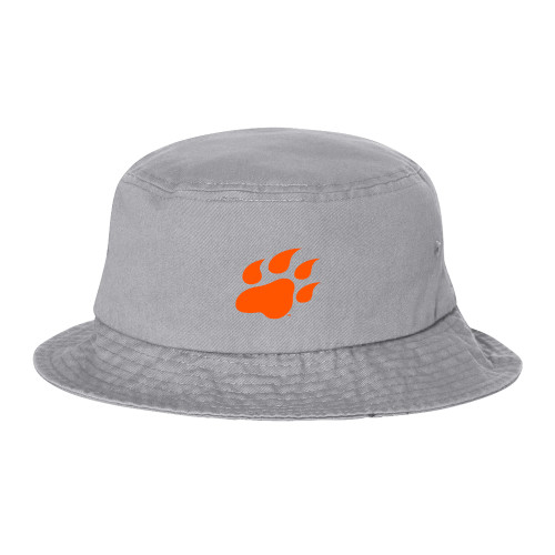  Sportsman Grey Bucket Hat - Seconday Athletics Mark