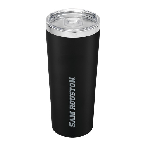  Thor Vacuum Insulated Black Tumbler 22oz - Sam Houston Wordmark Engraved