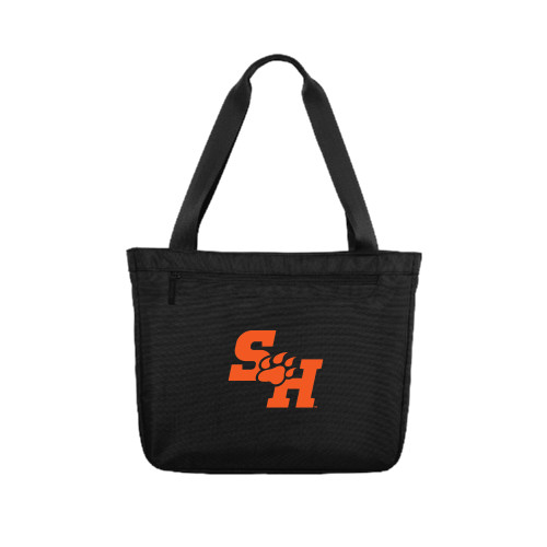  Executive Black Laptop Tote - Primary Athletics Mark EMB