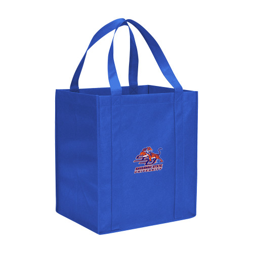  Non Woven Royal Grocery Tote - Official Logo