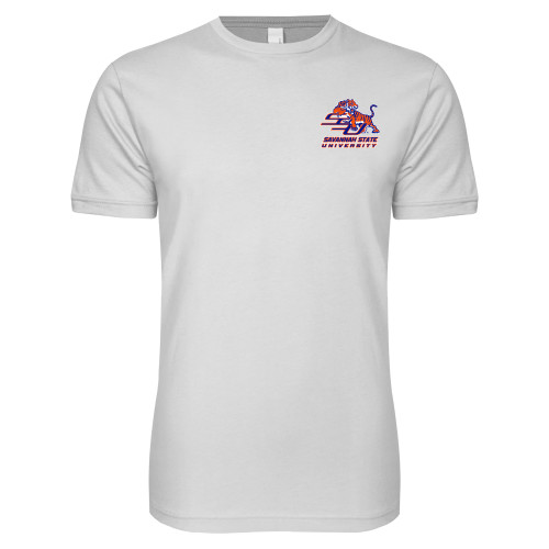  Next Level White SoftStyle T Shirt - Official Logo