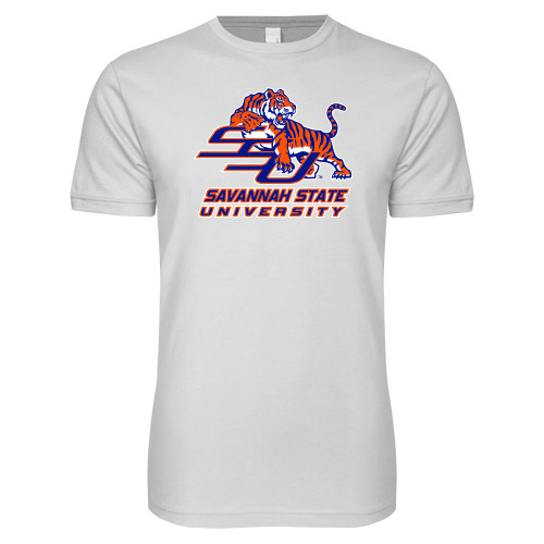  Next Level White SoftStyle T Shirt - Official Logo