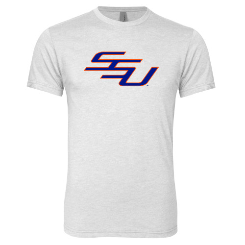  Next Level Heather White Triblend Tee - SSU
