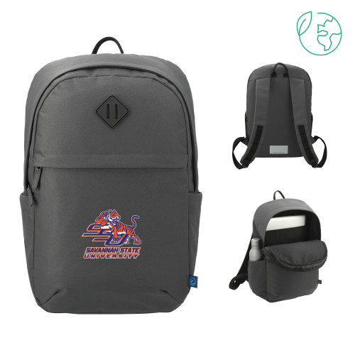 Savannah State Repreve Charcoal Ocean Commuter Computer Backpack
