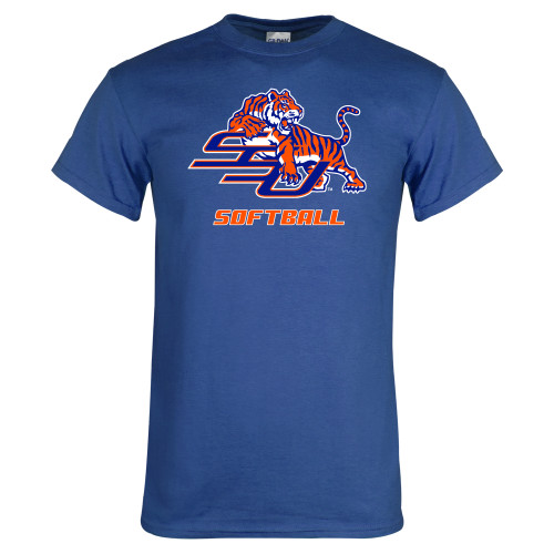  Royal T Shirt - Softball