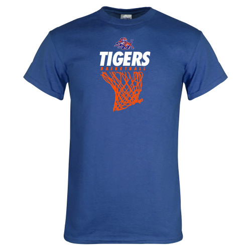  Royal T Shirt - Basketball Net Design