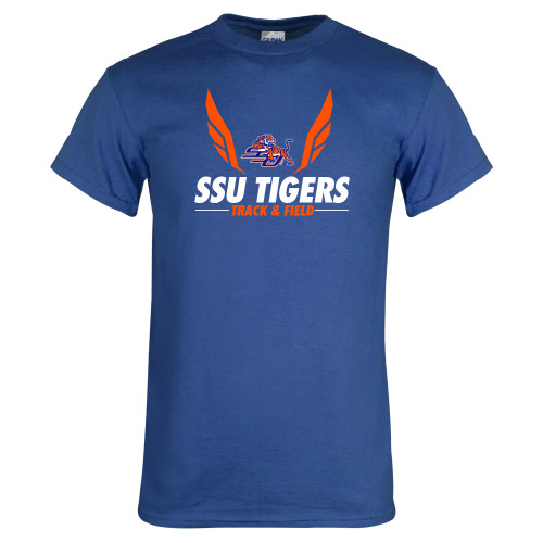  Royal T Shirt - Track & Field Design