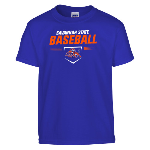  Youth Royal T Shirt - Baseball Design