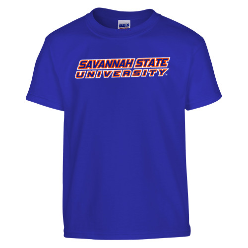  Youth Royal T Shirt - Horizontal Mark