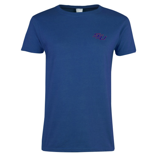  Womens Royal Short Sleeve Tee - SSU