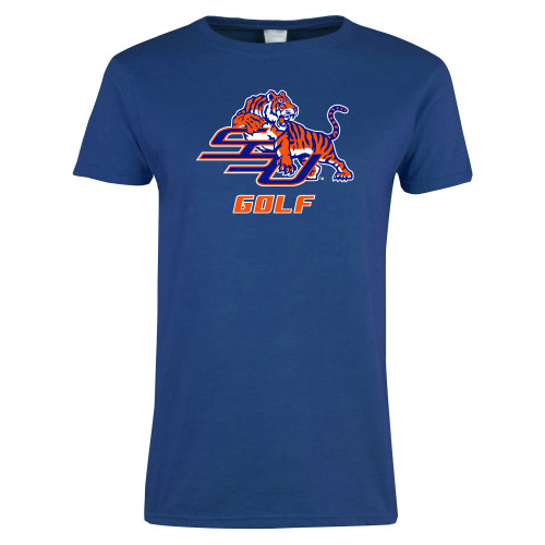  Womens Royal Short Sleeve Tee - Golf