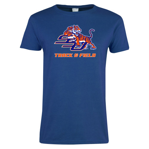  Womens Royal Short Sleeve Tee - Track & Field