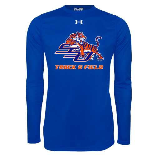  Under Armour Royal Long Sleeve Tech Tee - Track & Field