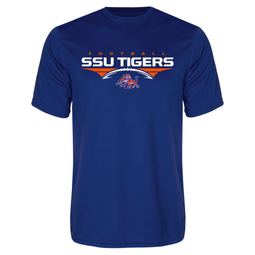  Royal Performance Tee - Stacked Football Design