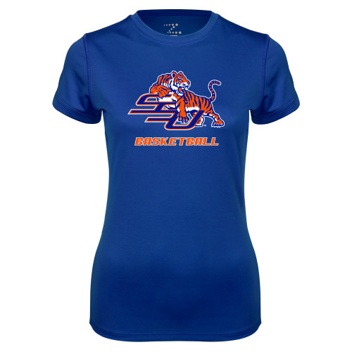  Womens Royal Performance Tee - Basketball