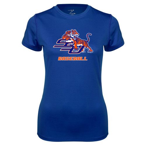  Womens Royal Performance Tee - Baseball