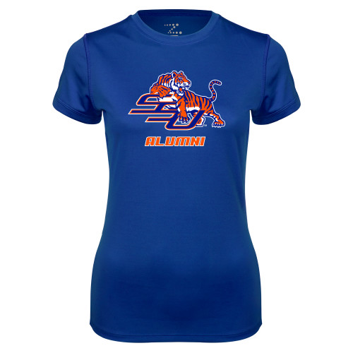  Womens Royal Performance Tee - Alumni