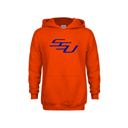  Youth Orange Fleece Hoodie - SSU