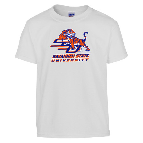  Youth White T Shirt - Official Logo