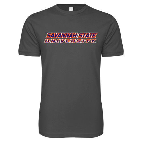  Next Level Charcoal SoftStyle T Shirt - Horizontal Mark