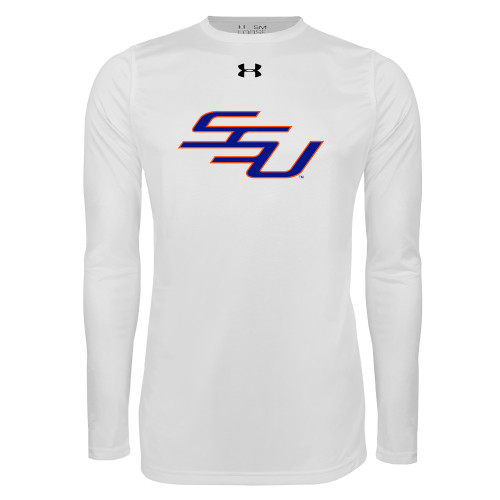 Main Image for  Under Armour White Long Sleeve Tech Tee
