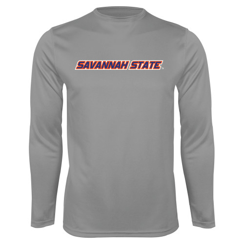  Steel Performance Longsleeve Shirt - Wordmark