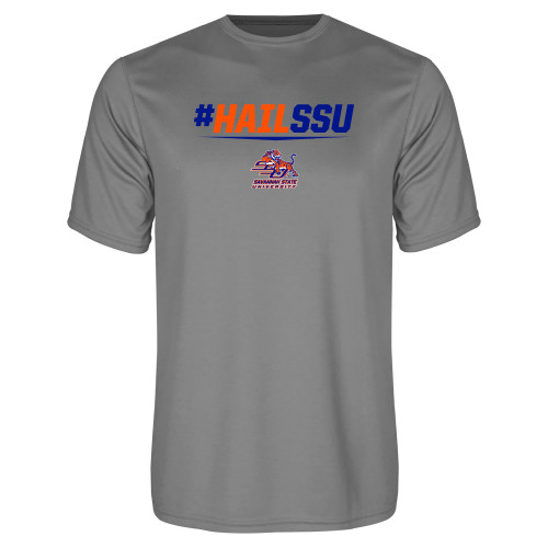  Grey Concrete Performance Tee - #HAILSSU