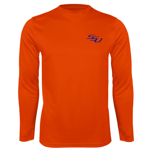 Main Image for  Orange Performance Long Sleeve Shirt