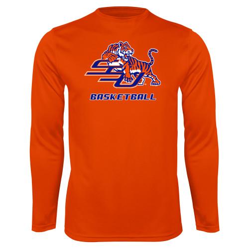 Main Image for  Orange Performance Long Sleeve Shirt