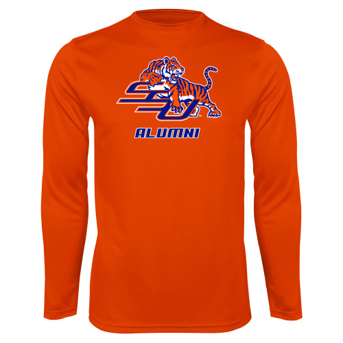 Main Image for  Orange Performance Long Sleeve Shirt
