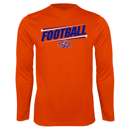 Main Image for  Orange Performance Long Sleeve Shirt