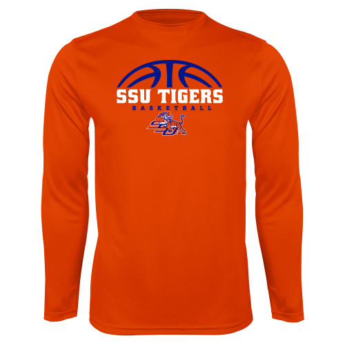Main Image for  Orange Performance Long Sleeve Shirt