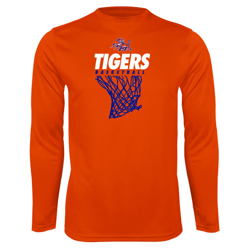 Main Image for  Orange Performance Long Sleeve Shirt