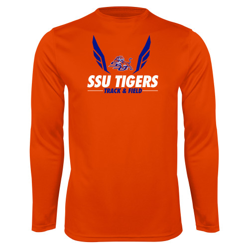 Main Image for  Orange Performance Long Sleeve Shirt