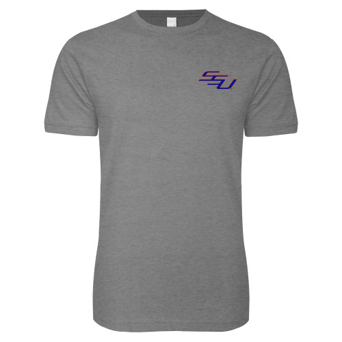  Next Level Heather Grey SoftStyle T Shirt - SSU